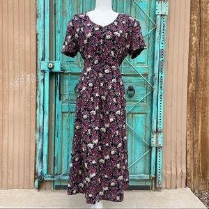 Vintage Floral Dress